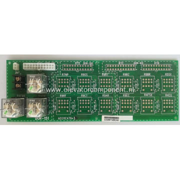 LG Elevator Relay PCB DOR-151